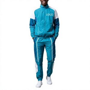 Color Block Tracksuit Two Piece Sportswear Set Zip Up <b>Jacket</b> Jogger Pants for <b>Workout</b> Casual Wear - Product Image 3