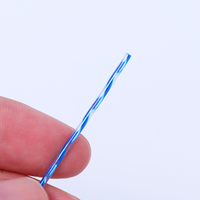 Senar Raket Tenis Bahan Nylon, diameter 1.35mm dan 200m Senar Lembut, Senar Cadangan Raket Tipe Disc, Senar Elastis Tahan Lama Berpendar