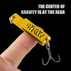 5 stks/set Metalen Lepel Kunstmatige Vissen Lokt 47mm 11g Visaas voor Bass Pike Met Tackle Box Kunstmatige harde Aas - Product Image 5