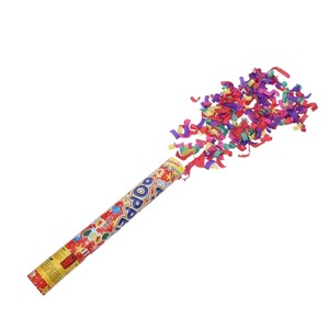 OEM نوع زر الضغط الملونة المستطيل الأنسجة أنبوب حلويات الاحتفال حزب مدفع بوبر - Product Image 6