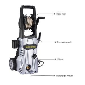 Nettoyeur haute pression électrique Q3 1600W pour le <span class=keywords><strong>nettoyage</strong></span> <span class=keywords><strong>de</strong></span> voitures, équipement pour usage familial - Product Image 3