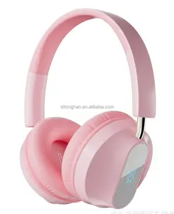Pabrik Merek Gerripuer Headphone Nirkabel Noise Cancelling Lipat Hifi Bass Dalam Earphone Headset Audio HI-RES
