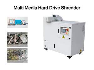 Supu thương mại trục kép điện thoại di động Băng hdd ssd ổ cứng Shredder để phá hủy dữ liệu - Product Image 2