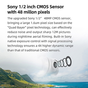 FIMI X8se V2 Drohne GPS 10km 35 Minuten Flug Quadcopter <span class=keywords><strong>3</strong></span>-Achsen Gimbal 4K HD Kamera Drohne Aufbewahrung tasche Fall Combo Megaphon - Product Image 3