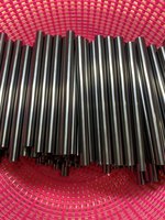 Barre en céramique de zircone noire de haute précision, tige en ZrO2 polie, taille personnalisée