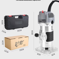 Machine à graver et à découper le bois portable 110 V, machine à découper les bords électrique portative