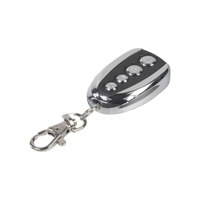 Télécommande sans fil 315/433 MHz en métal à 4 boutons pour porte de garage, code roulant, clonage, code fixe, apprentissage du code pour portail et porte de garage