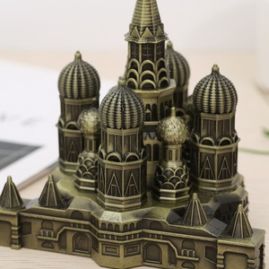 Recuerdo Metálico Personalizado <span class=keywords><strong>del</strong></span> <span class=keywords><strong>Kremlin</strong></span> de Moscú, Obra de Arte Personalizable <span class=keywords><strong>del</strong></span> Monumento Ruso, Regalo para Entusiastas de los Viajes, Regalos Corporativos - Product Image 4
