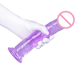 クリスタルソフトシリコーン安全大人玩具CE認証6サイズオプションカスタマイズ可能ロゴシミュレーションミニ女性ディルド - Product Image 2