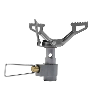BRS Extérieure Cuisinière À Gaz Camping Brûleur À Gaz Portable Mini Titane Poêle Survie Four Poche Pique-Nique Cuisinière À Gaz brs-3000t - Product Image 5