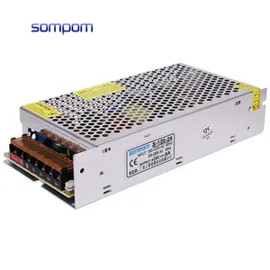 SOMPOM 85% Efficiency AC to DC 24V5A 120W Switching Power Supply Transformer 110v 220v for LED Strip Light Lighting