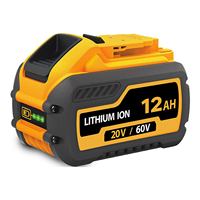 Batterie de remplacement pour perceuse sans fil 20V MAX Premium Lithium-Ion 12Ah pour Dewalt DCB609
