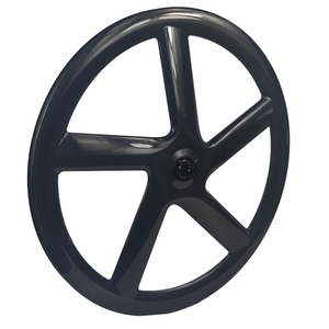 Z5 פחמן 5-דיבר מסלול אופניים גלגל thru אקסל 700c הקדמי ללא חוט הקלדה עם בלם דיסק מערכת הבלם v - Product Image 6