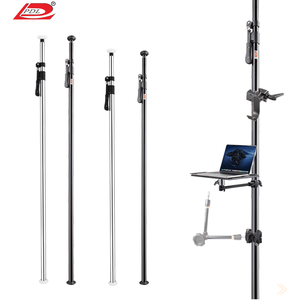 PDL3.8M Poteau de support télescopique en alliage d'aluminium pour photographie, colonne verticale, équilibre, capacité de 15 kg pour studio, diffusion en direct - Product Image 6