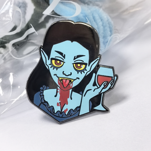 Épingles en émail dur à paillettes d'insigne en métal de conception d'anime personnalisée de haute qualité - Product Image 2