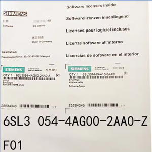 6SL3074‑0AA10‑0AA0 6SL3074‑7AA04‑0AA0 การอนุญาตให้ใช้ฟังก์ชันระบุตำแหน่งเพื่อความปลอดภัยสำหรับระบบควบคุม VFD ทางอุตสาหกรรม - Product Image 6