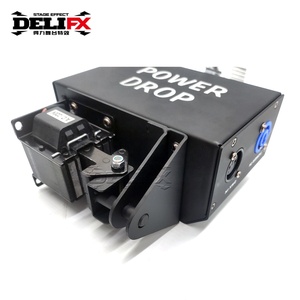 Sistema di caduta della tenda kabuki da palcoscenico con controllo DMX BANNER Kabuki drop Electro curtain DROP per l'inaugurazione del lancio del nuovo prodotto - Product Image 4