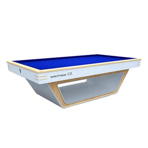 2025 Table de billard haut de gamme en bois massif et ardoise de 9 pieds et 8 pieds avec vente en gros - Product Image 4