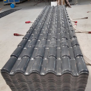 Telhas de Plástico Corrugado de Alta Qualidade da Fábrica, Telhas de Resina Sintética ASA, Telhas de PVC para Colônias, Telhas Espanholas - Product Image 1