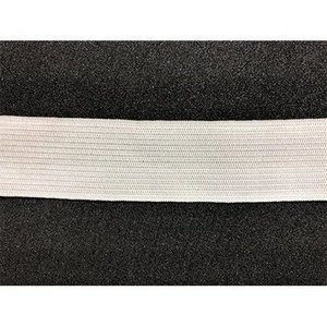 Cordons élastiques au crochet 20 mm, bande élastique plate tissée 100 % polyester pour vêtements - Product Image 2