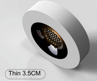 Lámpara de Techo LED de 9w, Diseño Moderno para Interiores, 110v 220v, Ultrafina, Antideslumbrante, de Superficie, para Hogar y Centros Comerciales
