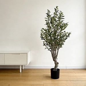 ต้นมะกอกเทียม พลาสติก เป็นมิตรกับสิ่งแวดล้อม ใบไม้เสมือนจริง ทนทาน น้ำหนักเบา รีไซเคิลได้ ใช้ได้ทั้งภายในและภายนอกอาคาร - Product Image 3