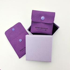 Bolsa de Embalaje de Joyería de Microfibra de Gamuza con Logotipo Personalizado, Bolsa de Embalaje de Seda de Lujo para Chicas y Mujeres a la Moda - Product Image 4