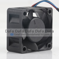 Ventilateur de refroidissement AVC 5V 24V 48V DC 12V 0.40A AC EC 4020 40X40X20MM 4CM à grand volume d'air pour CPU, double roulement à billes, mesure de vitesse DS04020B12S
