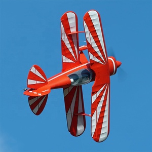 FMS 1400mm PITT V2 PNP acrobatico RC biplano con motore 4258 Brushless 50A ESC durevole EPO - Product Image 6