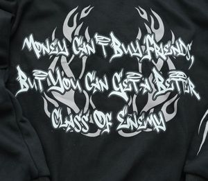 Sweat à capuche surdimensionné pour hommes, poids lourd, polaire à manches longues, logo tricoté sur le devant, fabriqué, manches longues pour hommes de grande taille - Product Image 4