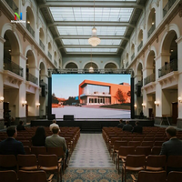 Écran LED modulaire d'intérieur pour location, 500x500x87mm, P3.91, couleur pleine, HDR10+, luminosité 800 nits
