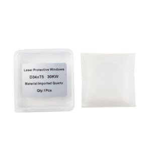 Dfni 34x5 मिमी 15kw 30kw लेजर लेंस सुरक्षात्मक लेंस के लिए ऑप्टिकल लेंस, Rayटूल wsx लेजर कटिंग मशीन फाइबर लेंस 1064nm - Product Image 2