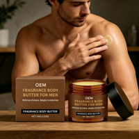 Beurre Corporel Parfumé Léger Hydratant pour Hommes OEM, Huile Corporelle, Crème de Soin, Lait Corporel, Parfums et Beurres pour Soins de la Peau en Marque Blanche