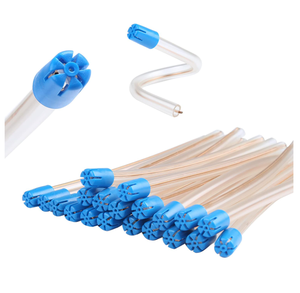 Puntali Monouso Blu per Eiettore di Saliva, Materiali per Terapia Orale e Attrezzature da Laboratorio Odontoiatrico - Product Image 4