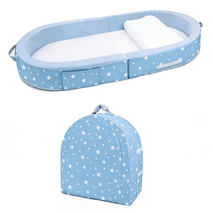 Sofá Cama Plegable Portátil de Espuma para Niños, Diseño Multifuncional de Fábrica, Funda Lavable, Personalizable, para Viajes y Campamentos al Aire Libre - Product Image 1