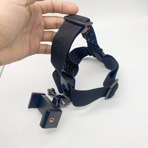 <span class=keywords><strong>Support</strong></span> de fixation réglable et pliable pour caméra de téléphone portable 2026, pour ceinture de poitrine de vélo, avec kit de montage sur bandeau en ABS - Product Image 3