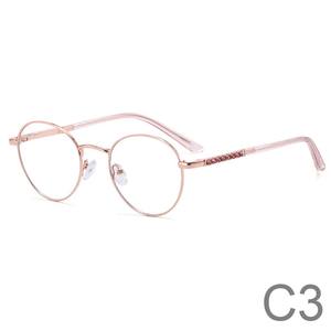 Struttura in metallo occhiali da vista montatura ultima montatura alta qualità elegante design da donna montature per occhiali da vista - Product Image 3