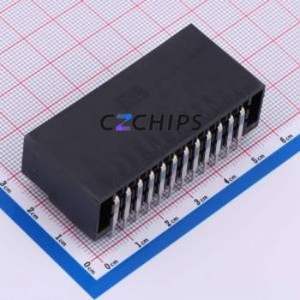 DL3810-24AW Automotive Connector Bent Lead Through Hole,P=3.81mm Connector Automotive Connector Socket 24P 3.81mm 2 - Product Image 2