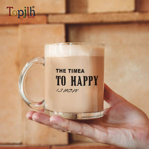 Tazze da <span class=keywords><strong>Caffè</strong></span> in Vetro Satinato Trasparente da 11oz per Sublimazione Topjlh, Tazza in Vetro Vuota per Sublimazione con Rivestimento Termico - Product Image 2