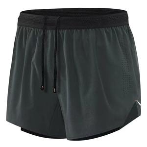 2 1 Running Marathon Shorts Quick Dry Anti-slip Double-<b>layer</b> Sports Mesh Customizable Anti-UV Pattern Joggers Fitness Athletic - Product Image 4