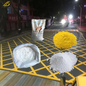Pintura Termoplástica Resistente a la Intemperie para Señalización Vial, Polvo Blanco y Amarillo Reflectante - Product Image 4