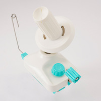 Petite machine manuelle à manivelle pour enrouler le fil de laine, accessoire de couture et de tricot, avec sac de rangement en plastique durable