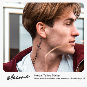 Carpe Diem truyền cảm hứng và yêu thương 1000 + hình xăm tạm thời không thấm nước bán vĩnh viễn dễ bán - Product Image 4