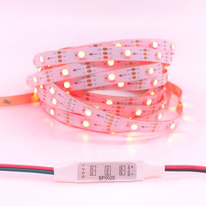 Controlador de píxeles de luz led direccionable WS2812B SK6812 SP002E <span class=keywords><strong>mini</strong></span>, 3 teclas, atenuador USB, color de sueño - Product Image 6