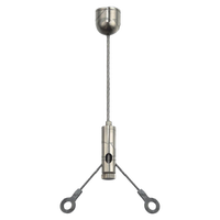 Pince de câble de kit de suspension de lumière de système de suspension de plafond pour l'éclairage
