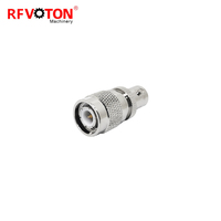 Conectores de fábrica 50 Ohm TNC macho MACHO enchufe a BNC hembra HEMBRA Jack adaptador de conector RF en Stock