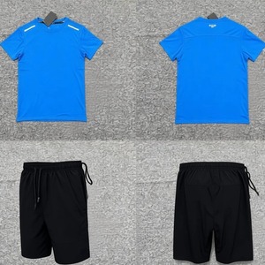 Jorsen 2026 <span class=keywords><strong>T</strong></span>-<span class=keywords><strong>shirt</strong></span> e pantaloncini da <span class=keywords><strong>palestra</strong></span> da <span class=keywords><strong>uomo</strong></span> di alta qualità, ad asciugatura rapida, traspiranti, <span class=keywords><strong>per</strong></span> fitness, calcio, corsa e sport - Product Image 6