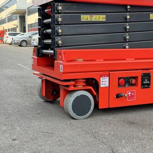YESLIFT Kleiner selbst fahrender Lift, Hebebühne für den Betrieb in großer Höhe, elektrische selbst fahrende Scheren bühne - Product Image 6