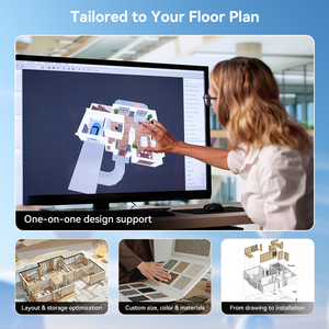 Juego <span class=keywords><strong>de</strong></span> Muebles <span class=keywords><strong>de</strong></span> Cocina Modulares <span class=keywords><strong>de</strong></span> Lujo <span class=keywords><strong>con</strong></span> Diseño Moderno, Estructura <span class=keywords><strong>de</strong></span> Aleación <span class=keywords><strong>de</strong></span> <span class=keywords><strong>Aluminio</strong></span>, Acabado Brillante, <span class=keywords><strong>con</strong></span> Grifo, para Uso en Comedores y Centros Comerciales - Product Image 3