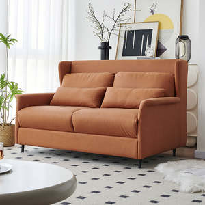 Canapé-lit en tissu escamotable avec <span class=keywords><strong>matelas</strong></span> synthétique remplaçable, lit multifonctionnel <span class=keywords><strong>pour</strong></span> salon et grand magasin - Product Image 3